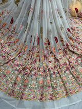 Multi embroidery fabric