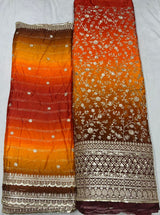 Pure crepe fabric