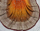 Pure crepe fabric