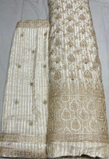 Pure upadha zari jaccord fabric