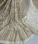 Pure upadha zari jaccord fabric
