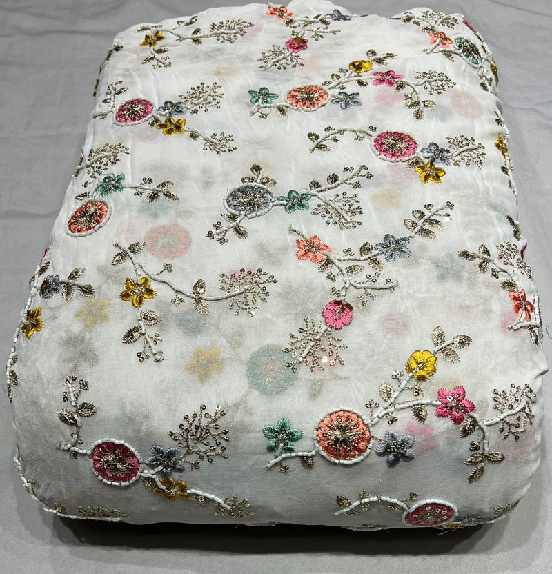 Pure georgette fabric