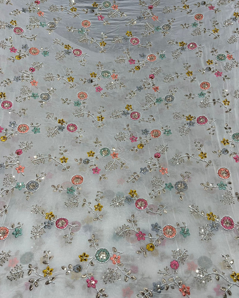 Pure georgette fabric