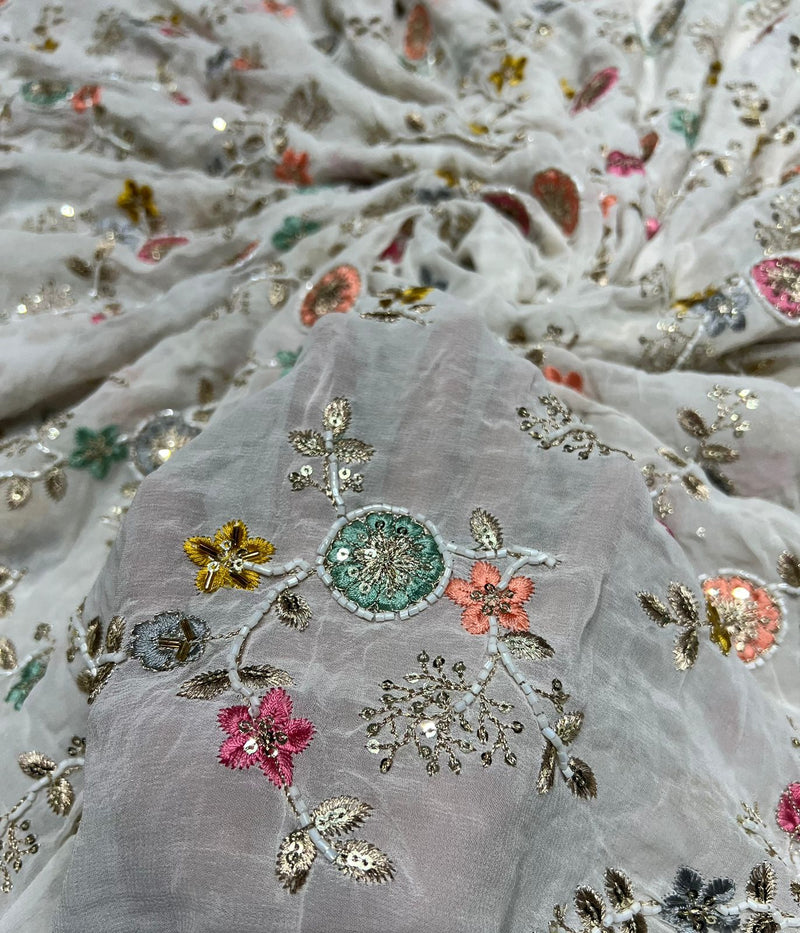 Pure georgette fabric