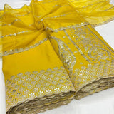 Pure georgette fabric