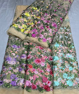 Imported korean net fabric