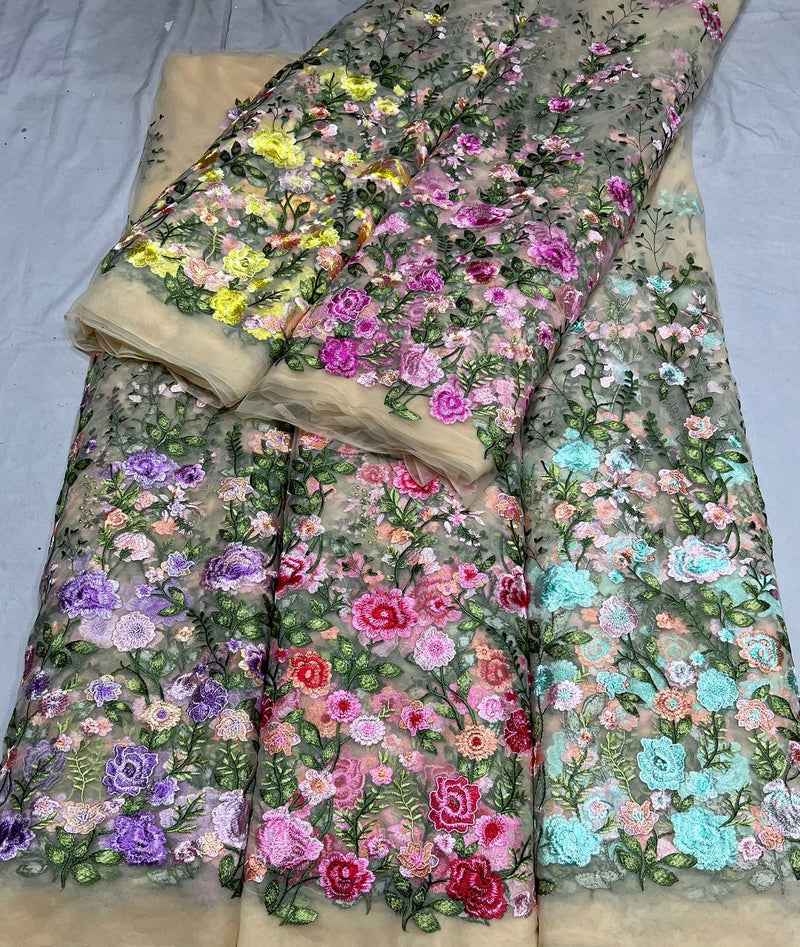 Imported korean net fabric