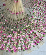 Imported korean net fabric