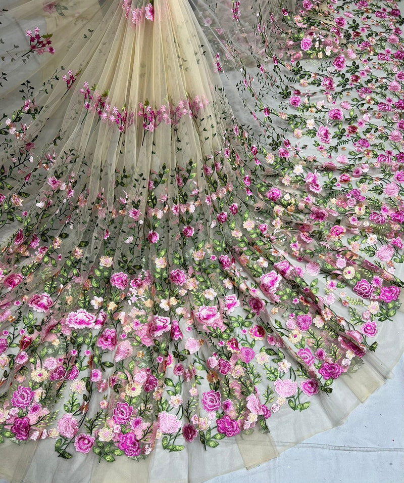 Imported korean net fabric