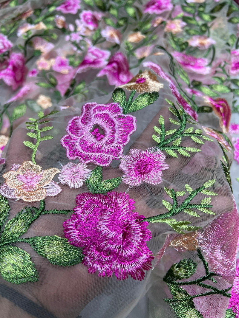 Imported korean net fabric