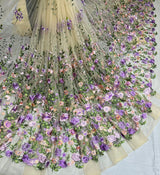 Imported korean net fabric