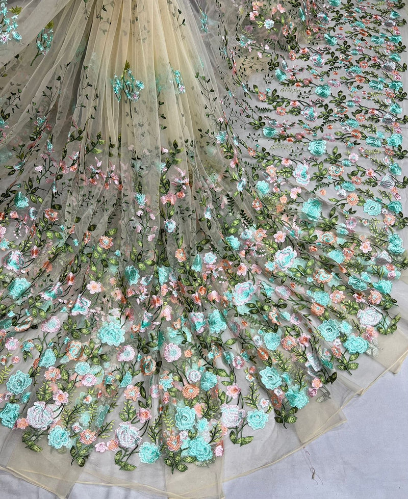 Imported korean net fabric