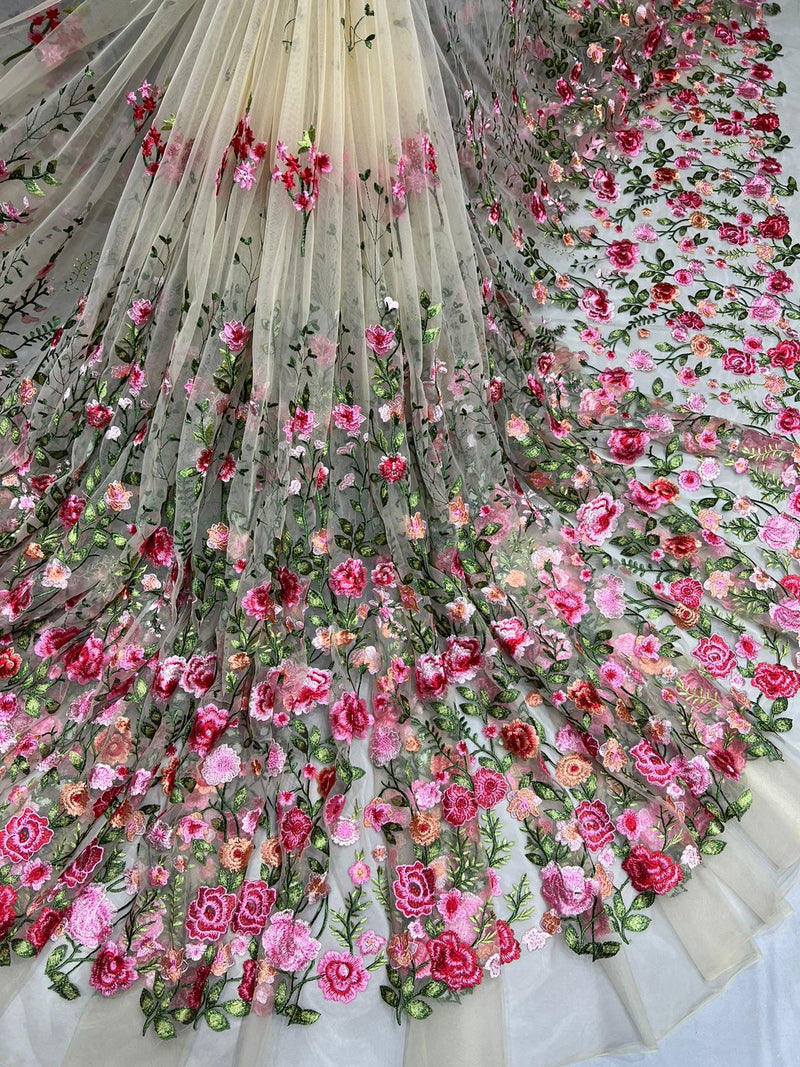 Imported korean net fabric