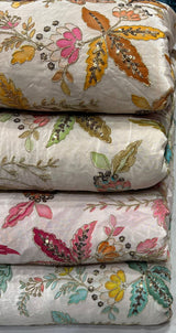 Pure crepe fabric