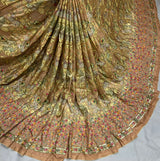 Pure dola silk jacquard fabric