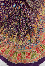 Position print embroidery Heavy coading work