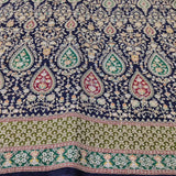 crepe Multi coding embroidery