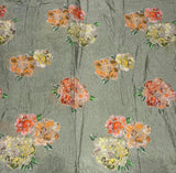 Pure habutai soft silk crepe fabric