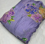 Pure habutai soft silk crepe fabric