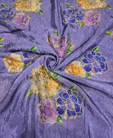 Pure habutai soft silk crepe fabric