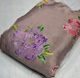 Pure habutai soft silk crepe fabric
