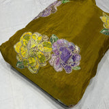 Pure habutai soft silk crepe fabric