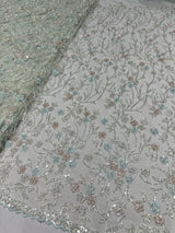 imported nett cutdana Handwork