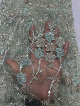 imported nett cutdana Handwork