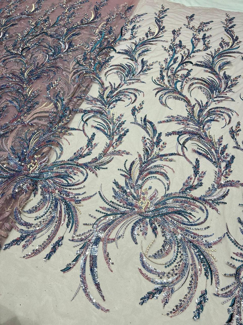 Nett Imported Cutdana Jaal Embroidery