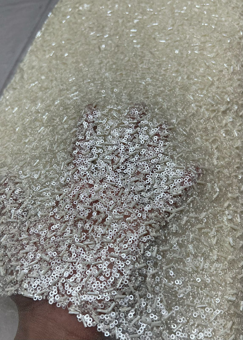 Net Khichdhi+Cutdana Embroidery