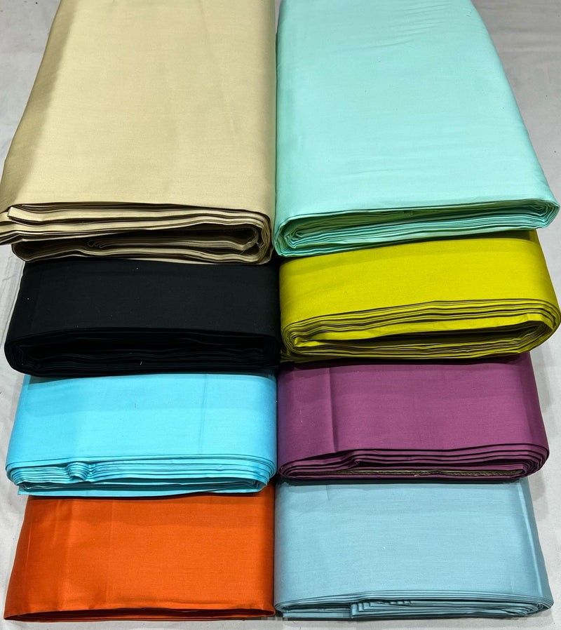 Pure Cotton Satin