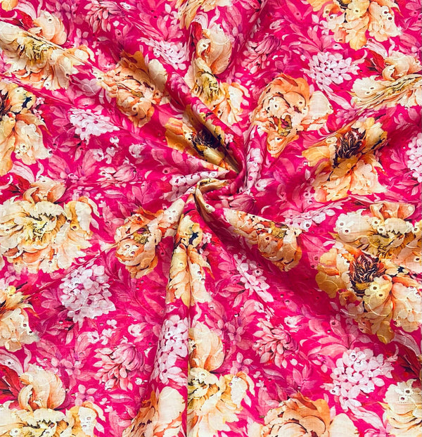 Cotton Chicken Embroidery