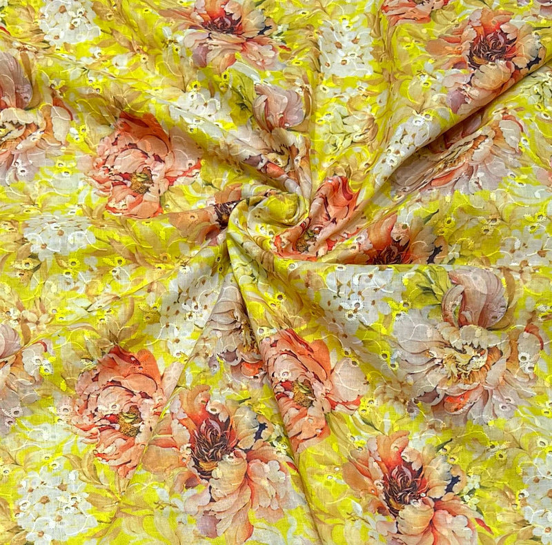 Cotton Chicken Embroidery