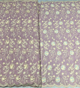 Crepe cutwork