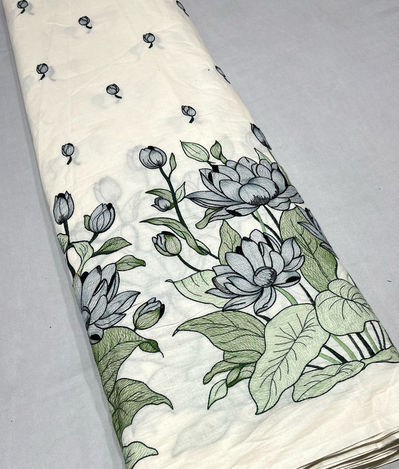 54 inches cotton&nbsp; Embroidery