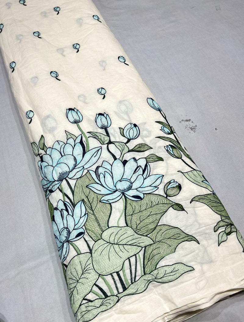 54 inches cotton&nbsp; Embroidery