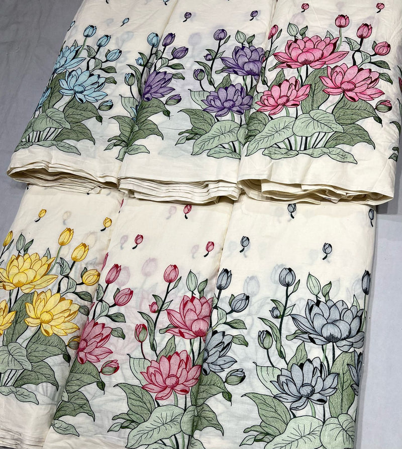 54 inches cotton&nbsp; Embroidery