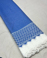 Denim Plazzo Cutowork