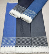 Denim Plazzo Cutowork