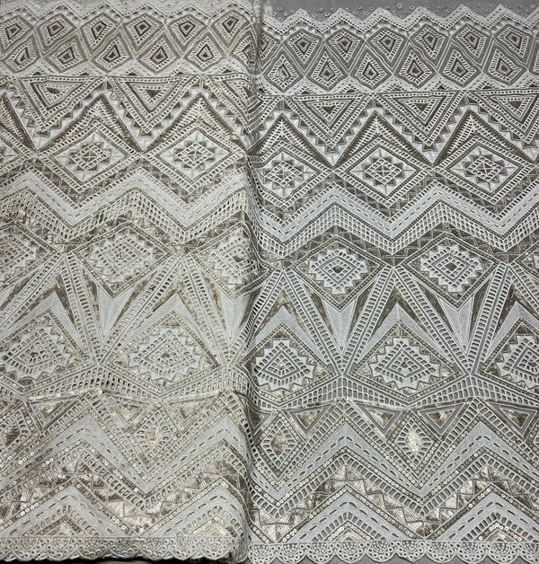 Net Cutwork Embroidery