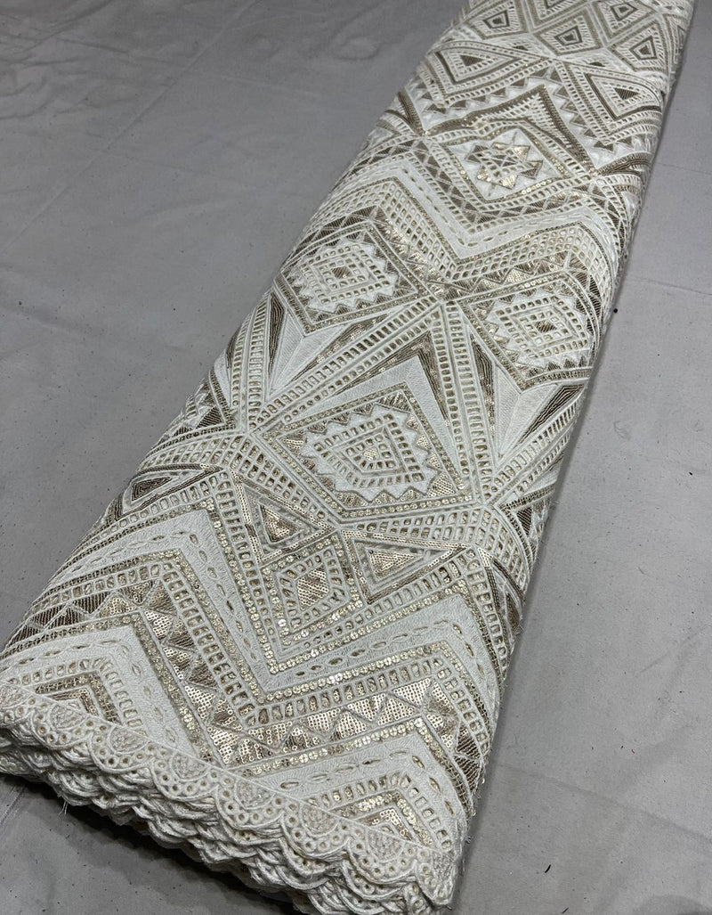 Net Cutwork Embroidery