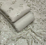 Linen Foil Embroidery