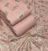 Linen Foil Embroidery