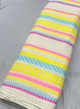 Handloom cotton jaccord