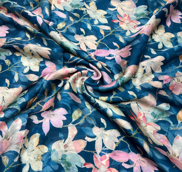 Satin georgett