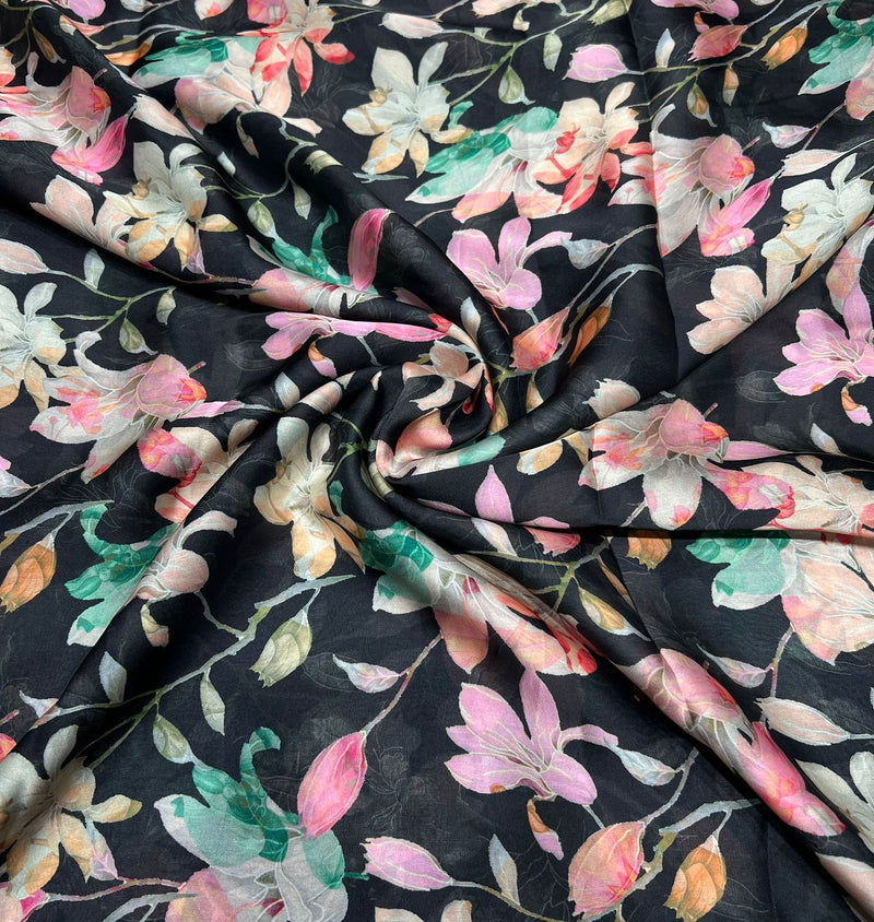 Satin georgett