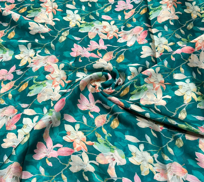 Satin georgett