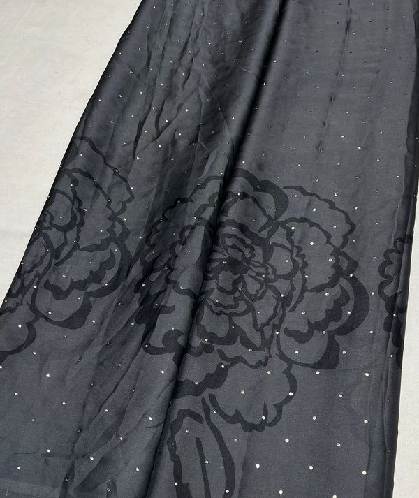 Satin georgette digital print