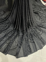 Satin georgette digital print