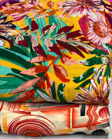 Pure crepe digital print